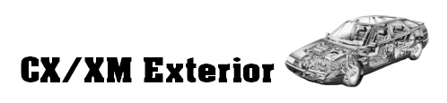 CX/XM EXTERIOR PARTS