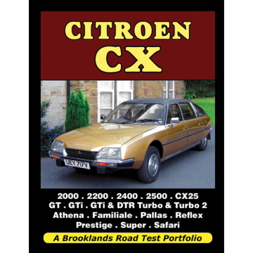 Book, Citroen CX Brooklands Portfolio.