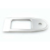 Plate, cover rear door stay D stainless.