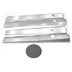 Sill panel set, D wagon brushed stainless - set of 4 panels.